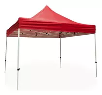 Carpa Plegable Roja 3x3 Metros