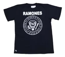 Camisetas 100% Algodón Ramones Rock Punk, Música