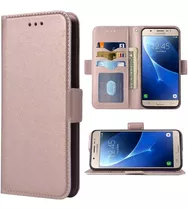 Para Samsung Galaxy J7 2016 Folio Funda Flip Wallet Pj179