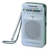 Panasonic Rf-p50d Radio De Bolsillo Am/fm Plata Rf-p50d