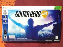 Xbox 360: Set Guitar Hero Live Nuevo Sellado