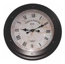 Reloj Grande De Pared 50 Cm Deco Hogar Vintage Antiguo