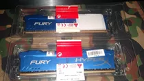 Memorias Hyper-x Fury Ddr3 1866mhz (3 Pentes De 8gb) 