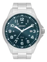 Relógio Orient Masculino Mbss1380 D2sx Prata Azul Aço