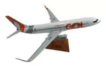 Miniatura De Avião 737-800 Gol Pintura Nova
