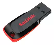 Pendrive 16gb Sandisk Usb 2.0 Cruzer Blade -pc-