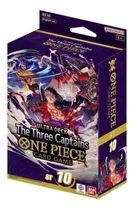 Deck St-10 Ultra Deck The Three Captains Inglês One Piece