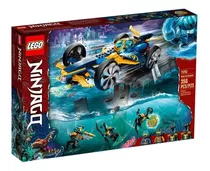 Lego Ninjago Ninja Sub Speeder Quantidade De Peças 356