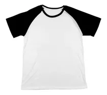 Remera Ranglan Blanca Para Sublimar Hombre - Fotos Reales