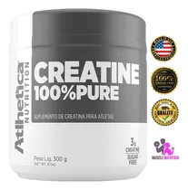 Creatina 100 % Pure Atlhetica 300 Gr 100 Serv Reg. Sanitario