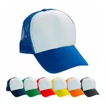 Gorra Fluo Trucker Colores Surtidos-para Sublimar! X 10 Unid