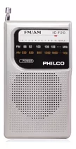 Radio A Pilas Philco Icf-20 Fm/am Portable De Bolsillo /tecn