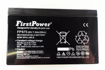 Bateria Recargable Seca 6v 7.5a  6 Voltios 7.5 Amperios