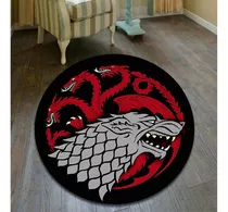 Alfombra Decorativa Juego De Tronos Piso / Cobertor De Cama