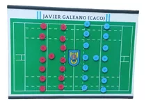 Pizarra Tactica Rugby Personalizada Magnetica 30x45cm