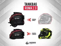 Mochila Para Tanque De Moto - Modelo Roma Wizard