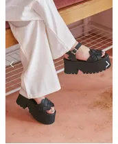 Sandalias Con Plataforma