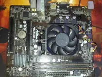 Kit Placa Mãe Asrock Fm2a58m+ Processador A4000+ 4gb Ramddr3