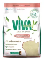 Areia Sanitária Viva Verde Para Gatos Vida Descomplicada 4kg