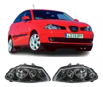 Par Juego Faros Seat Ibiza 2003-2004-2005-2007-2008 Doble As