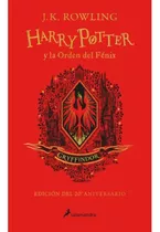 Harry Potter Y La Orden Del Fenix (td)(20 Aniv.gryffindor)