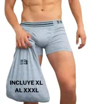 Boxer Algodón Sin Costura Pack X 12u (xl-xxl)
