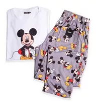 Pijama Manga Corta Pantalon Largo Mickey Mouse Sheep Sh300