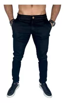 Calça Jeans Ou Sarja Masculina Slim Fit C Lycra Promoção