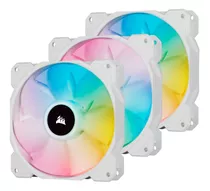 Fan Corsair Sp120 Elite Branca Rgb 120mm / Com 3 Unidades