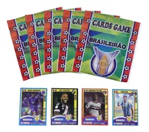 Kit 1200 Cartinhas Brasileirao-300 Pacote Cards Pequeno Game