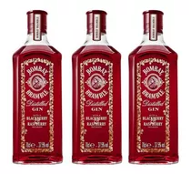 Gin Bombay Bramble Raspberry Importado 700ml X3 Zettabebidas