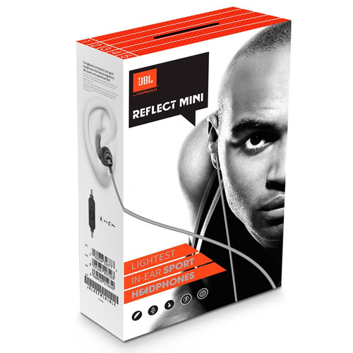 Fone De Ouvido Jbl Reflect Mini Para Esportes Preto Original