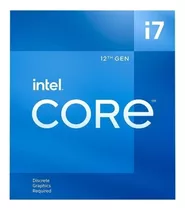 Procesador Gamer Intel Core I7-12700f Bx8071512700f  De 12 Núcleos Y  4.9ghz De Frecuencia Con Gráfica Integrada