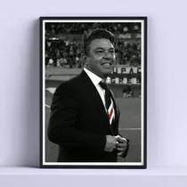 Cuadro Marcelo Gallardo River Plate 30x40cm Listo P Colgar