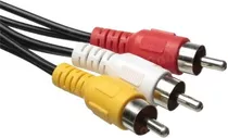 Cable Rca, Audio Y Video, 1,5 Metros, Macho - Macho