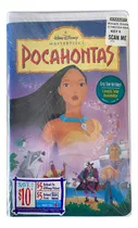 Película Vhs Pocahontas Disney Original Inglés Ntsc Sellada