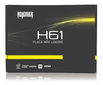 Placa Mãe Lga1155 Chipset Intel H61 16gb Usb 2.0