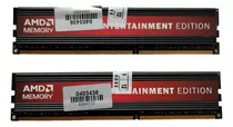 Kit Amd Entertainment Ed 8gb (2x4gb) Ddr3 1600 Villurka Comp