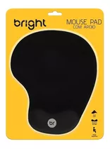 Mouse Pad Espuma Bright Ergonômico Com Apoio Alta Qualidade