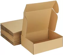 Cajas Cartón Auto-armable 20 X 14 X 8 Cm - Pack 30 Unidades