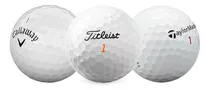 60 Pelotas Golf Callaway, Taylormade, Titleist Blancas Bolas