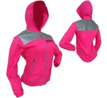 Chaqueta Reflectiva Cortaviento Mujer Moto Ciclismo Mtb Bmx