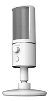 Microfono Razer Seiren X Condensador Mercury White