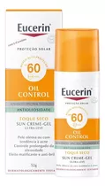 Protetor Solar Sun Oil Control Fps 60 Protetor Solar Facial 50ml Eucerin