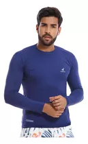 Camiseta Manga Longa Com Proteção Solar Uv Masculina Barata