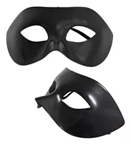 Antifaz Fantasma De La Opera Mascara Disfraz Halloween Color Negro