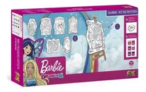 Barbie Kit De Pintura Dreamtopia 6 Quadros Para Pintar - Fun