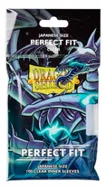 Sleeves Yugioh Small Perfect Fit Dragon Shield 100 Un Clear