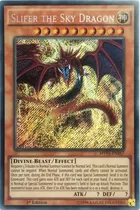 Slifer The Sky Dragón (mvpc) Dios Egipcio Yugioh Secret Rare