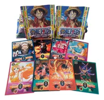 Kit 200 Cards Anime One Piece - 50 Pacotes De Figurinhas !!!